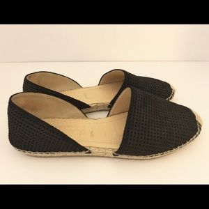 Jimmy Choo Black Suede Espadrilles - Sz 38